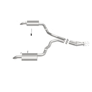 MagnaFlow 75-79 Chevy Corvette V8 5.7L Dual Split Rear Exit Stainless Cat-Back Perf Exhaust Magnaflow Catback