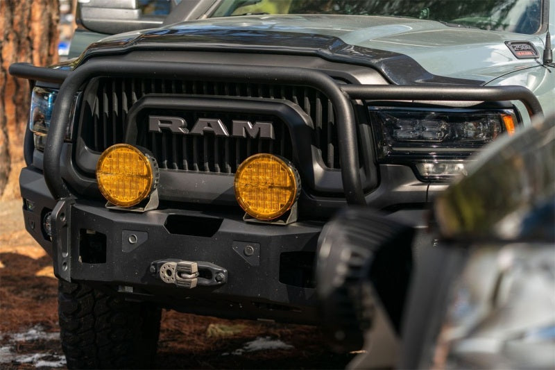 Rigid Industries 360-Series 9in LED Cover - Yellow Rigid Industries Light Bars & Cubes
