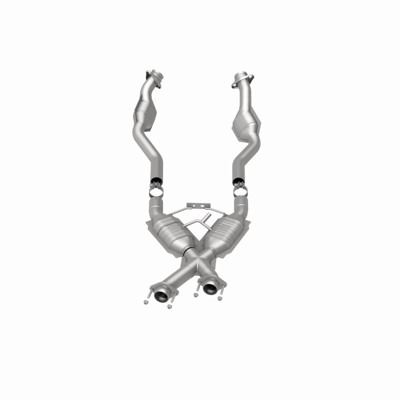 MagnaFlow Direct Fit Catalytic Converter Mustang X-Pipe 94-95 Street Magnaflow Catalytic Converter Direct Fit