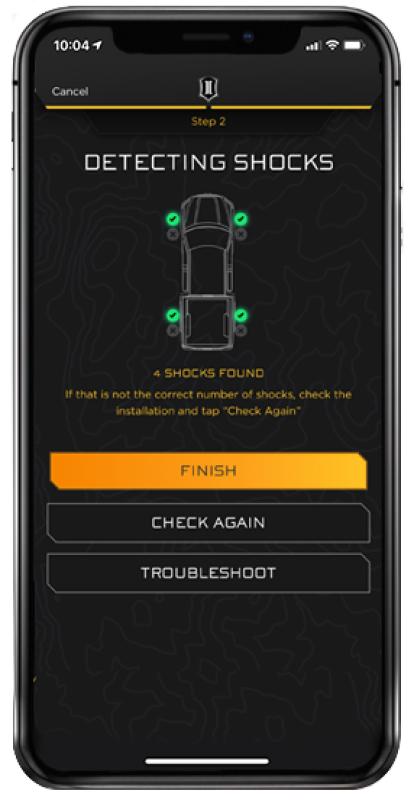 ICON 23-24 Ford F-250/F-350 Super Duty 4WD 4.5in Lift Front 2.5 Series Shocks - Pair ICON Shocks and Struts