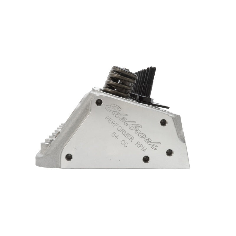 Edelbrock Single Perf RPM SBC 64cc Angle Head Comp Edelbrock Heads