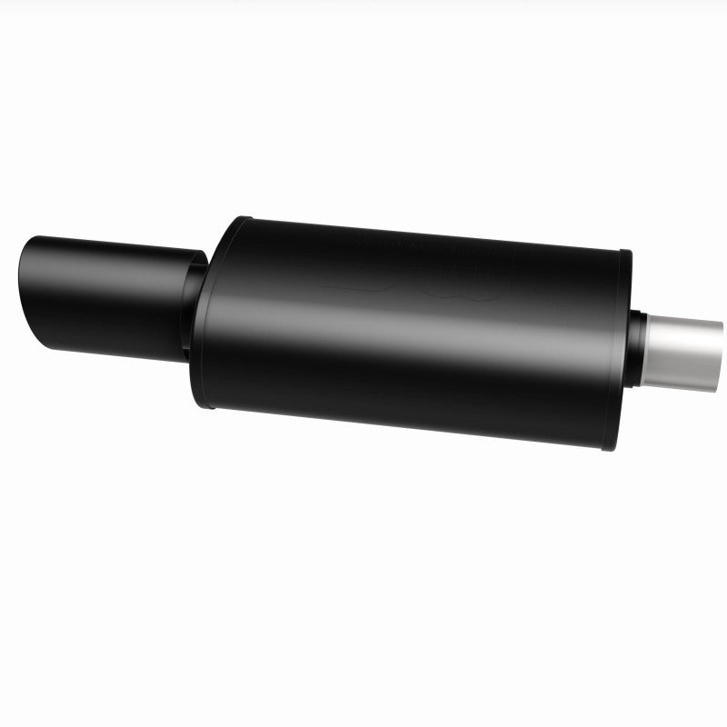 MagnaFlow Muffler with Tip Mag Blk 14x5x8 2.25/4