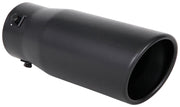Spectre Exhaust Tip 3-1/2in. OD / Slant - Black Spectre Tips