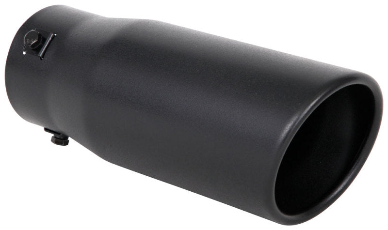 Spectre Exhaust Tip 3-1/2in. OD / Slant - Black Spectre Tips