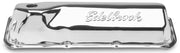 Edelbrock Valve Cover Signature Series Ford 351M-400-351C CI V8 Chrome Edelbrock Valve Covers