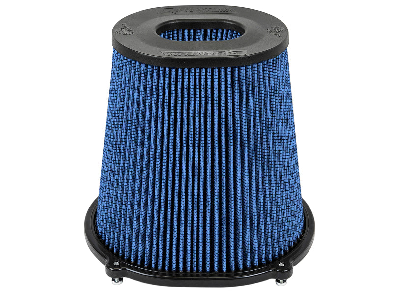 aFe Quantum Pro-5 R Air Filter Inverted Top - 5in Flange x 9in Height - Oiled P5R aFe Cold Air Intakes