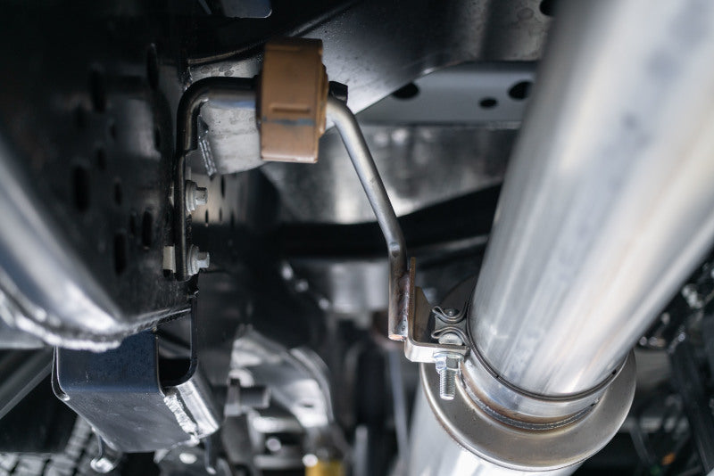 MBRP 2017+ Ford F-250/350 6.2L/7.3L Crew Cab Cat Back 4 Single Side MBRP Catback