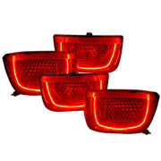 Oracle Chevy Camaro 10-13 Afterburner 2.0 Tail Light Halo Kit - Red ORACLE Lighting Tail Lights
