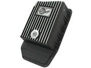 aFe Power Transmission Pan Black Machined 09-14 Ford 6R80 F-150 Trucks aFe Diff Covers