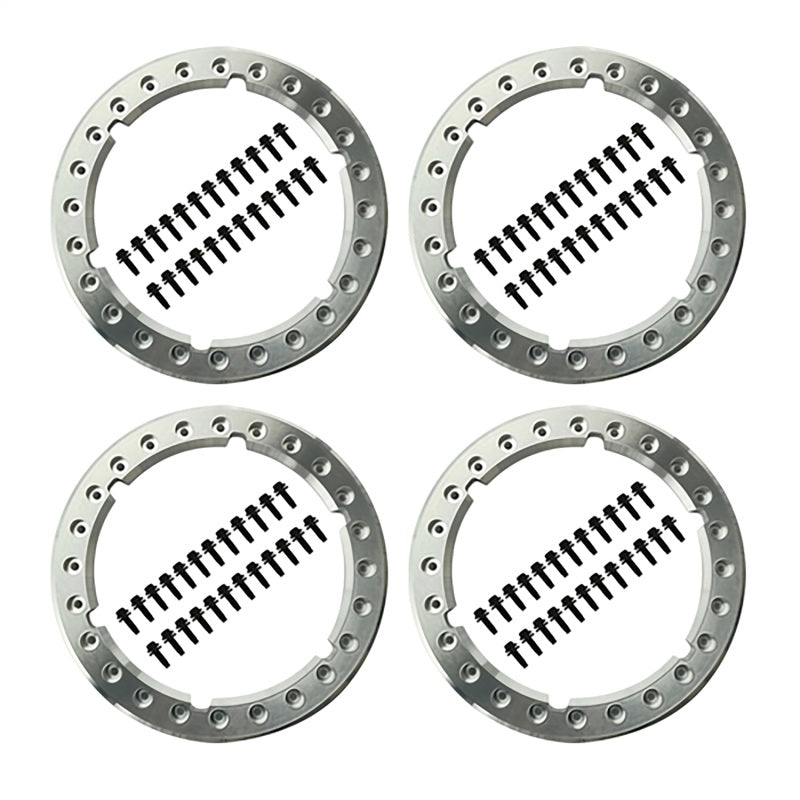 Ford Racing 17-18 / 21 F-150 Raptor (w/35in Tire) Functional Bead Lock Ring Kit - Style 1 Ford Racing Wheel Accessories