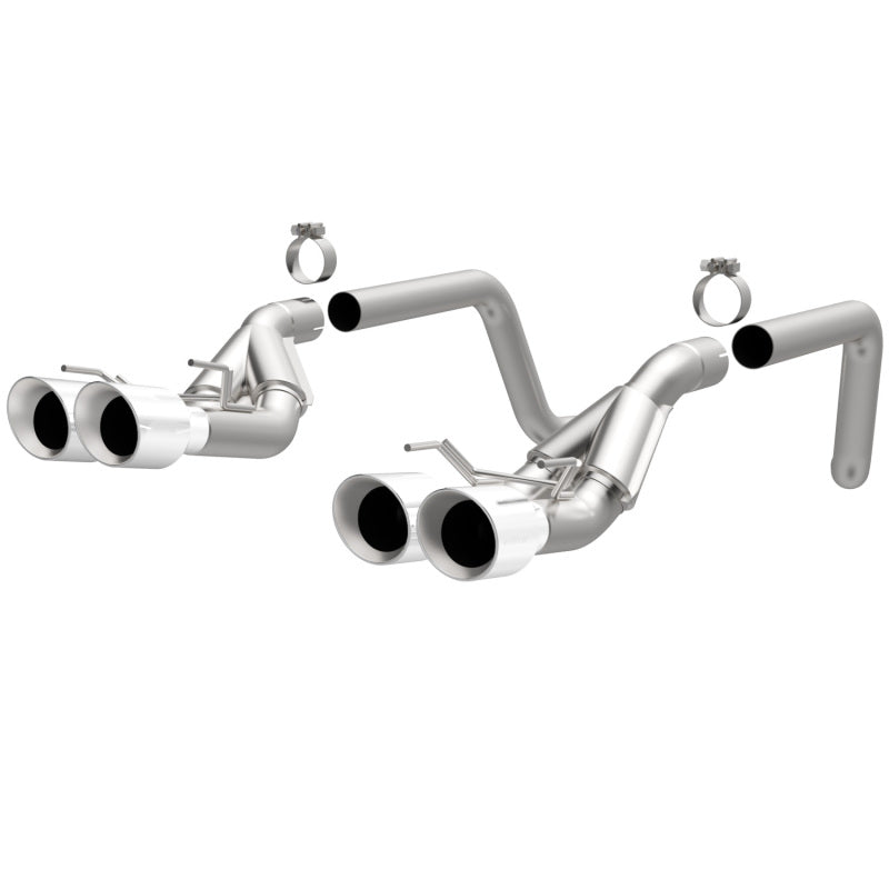 MagnaFlow 09-11 Chev Corvette V8 6.2L Comp Series Quad Center Rear Exit SS Cat-Back Perf Exhaust Magnaflow Catback