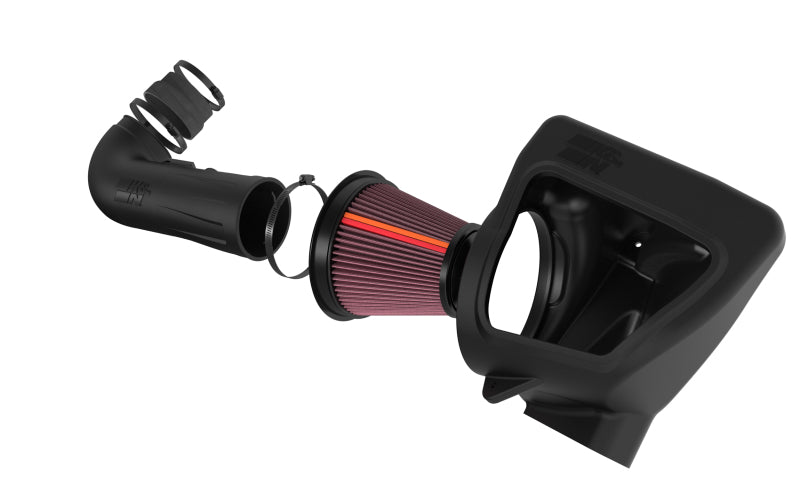 K&N 16-24 Chevy Camaro SS V8-6.2L F Performance Air Intake System K&N Engineering Cold Air Intakes