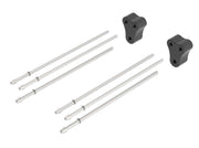 Borla Hanger & Isolator Kit - 6 Hanger Rods & 2 Rubber Isolators Borla Clamps
