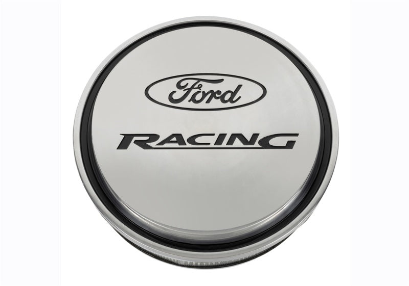 Ford Racing Polished Slant Edge Air Cleaner Ford Racing Air Filters - Universal Fit