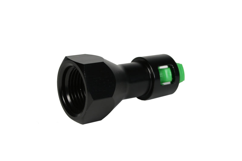 Aeromotive 3/8in Female to ORB-08 Feed Line Adapter Aeromotive Fittings