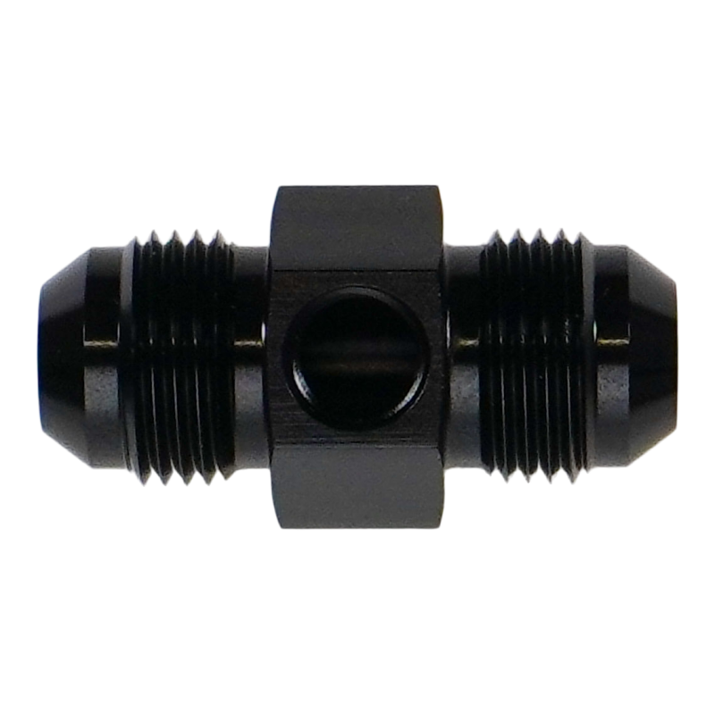 DeatschWerks 8AN Male Flare Gauge Adapter with 1/8in Gauge Port DeatschWerks Fittings