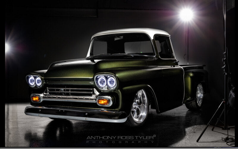 Oracle Pre-Installed Lights 5.75 IN. Sealed Beam - Amber Halo ORACLE Lighting Headlights