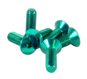 NRG Steering Wheel Screw Upgrade Kit (Conical) - Green NRG Steering Wheels
