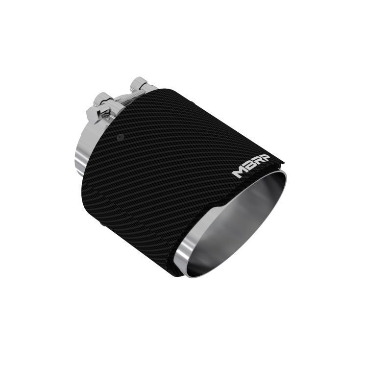 MBRP Universal Carbon Fiber Tip, 3in. ID./5in. OD./ 6.13in L. Angle Cut Dual Wall MBRP Tips