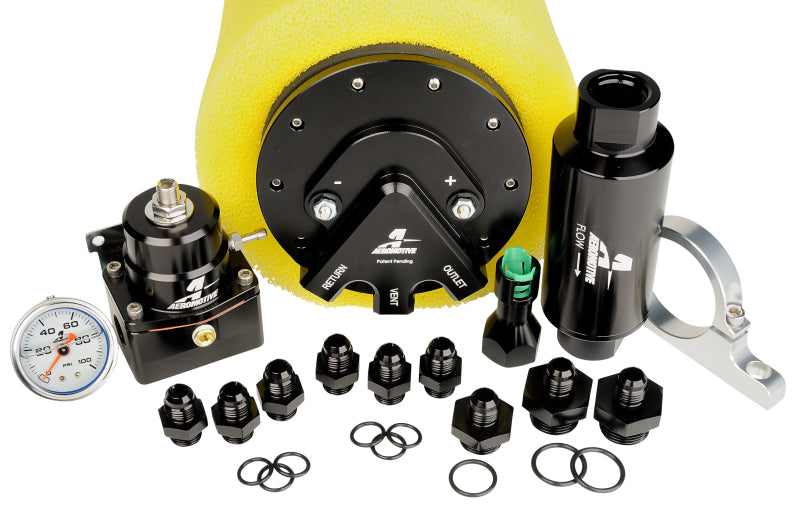 Aeromotive Phantom 200 Fuel System - Return Style w/3/8in Quick Connect Aeromotive Fuel Systems