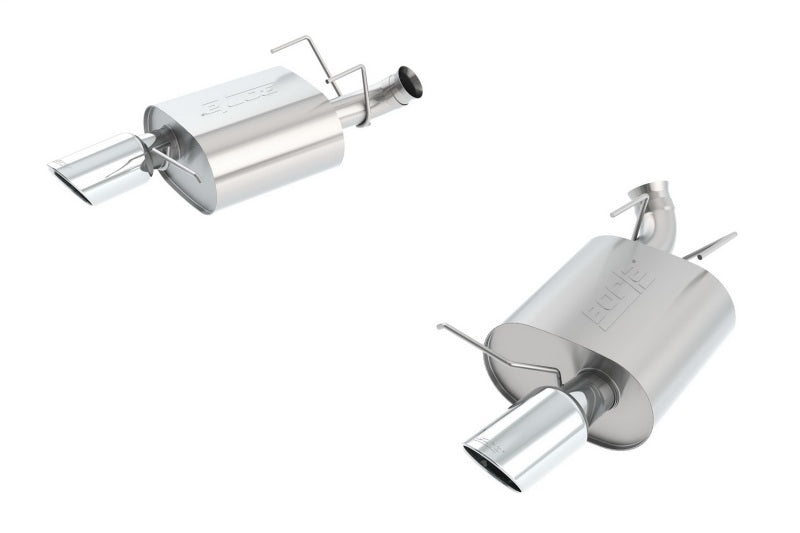Borla 13-14 Mustang GT/Boss 302 5.0L V8 RWD Single Split Rr Exit Touring Exhaust (rear section only) Borla Axle Back