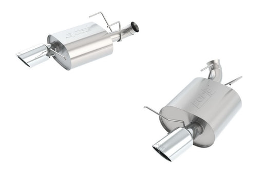 Borla 13-14 Mustang GT/Boss 302 5.0L V8 RWD Single Split Rr Exit Touring Exhaust (rear section only) Borla Axle Back