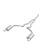 MagnaFlow Cat Back, SS, 2.5in, Street, Dual Split Polished 4.5in Tips 2015 Ford Mustang Ecoboost Magnaflow Catback