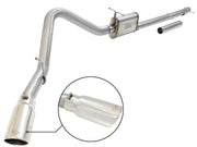 aFe MACHForce XP Exhaust 3in-3.5in SS Single Side Ext CB w/ Polish Tip 99-04 Ford F-250 V8 5.4L/6.8L aFe Catback
