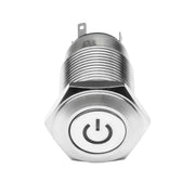 Oracle Pre-Wired Power Symbol On/Off Flush Mount LED Switch - Green ORACLE Lighting Light Accessories and Wiring