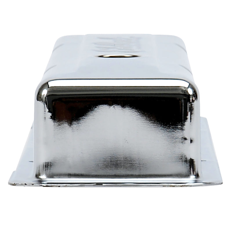 Edelbrock Valve Cover Signature Series Chevrolet 1959-1986 262-400 CI V8 Low Chrome Edelbrock Valve Covers