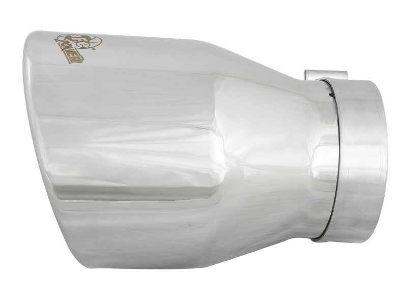 aFe MACH Force-Xp Universal Exhaust Tip 4 IN Inlet x 6 IN Outlet x 9 IN L aFe Tips