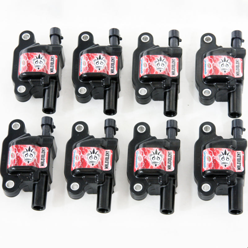 Granatelli 14-23 GM LT Malevolent Coil Packs - Black (Set of 8 ) Granatelli Motor Sports Ignition Coils - Upgrade