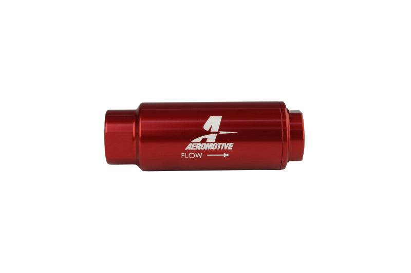 Aeromotive SS Series In-Line Fuel Filter - 3/8in NPT - 40 Micron Fabric Element Aeromotive Fuel Filters