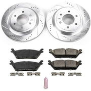Power Stop 2018 Ford Expedition Rear Z23 Evolution Sport Brake Kit PowerStop Brake Kits - Performance D&S