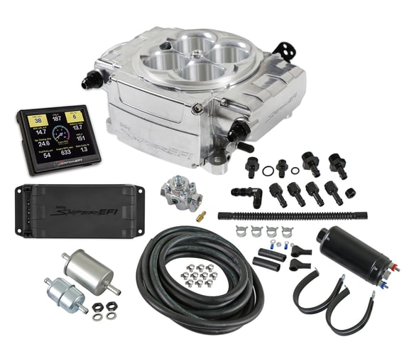 Holley Sniper 2 EFI - Polished 550-510-3PK HOLLEY EFI Autoparts