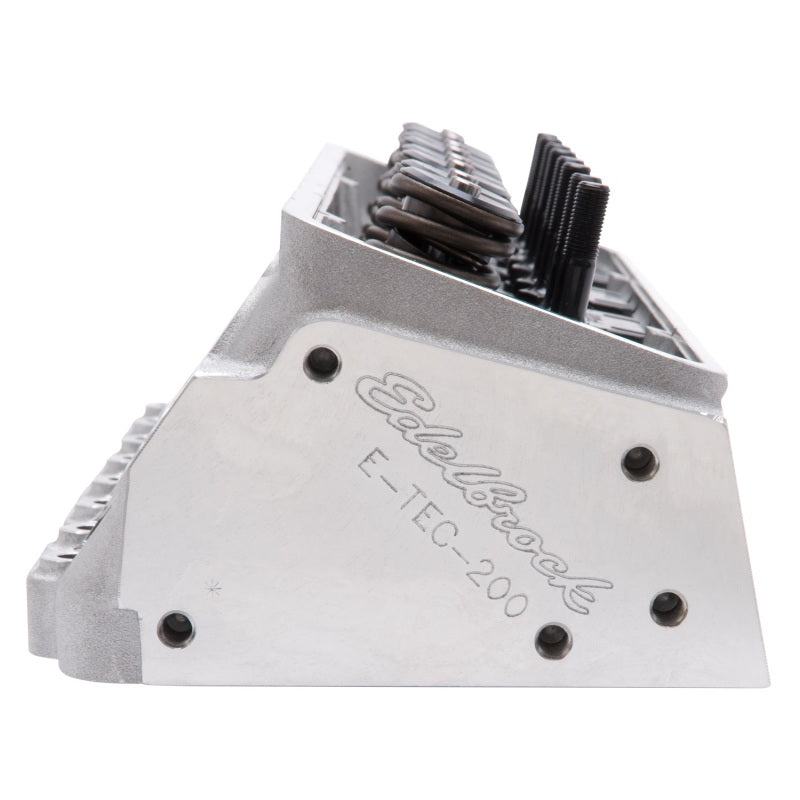 Edelbrock Cylinder Head SB Chevrolet Performer RPM E-Tec 200 for Hydraulic Roller Cam Complete (Ea) Edelbrock Heads