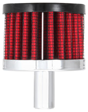 K&N Steel Base Crankcase Vent Filter .5in Vent OD x 2in OD x 1.5in Height K&N Engineering Air Filters - Universal Fit