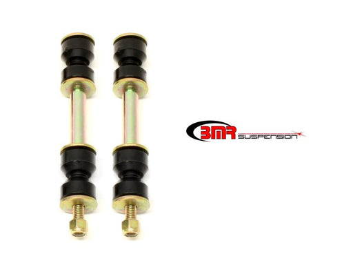 BMR 82-82 3rd Gen F-Body 2.375in Front Sway Bar End Link Kit - Black BMR Suspension Suspension Arms & Components