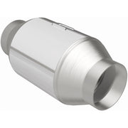 MagnaFlow Premium High Flow Metallic Converter 4in OD - 2.5in In / 2.5in Out Magnaflow Catalytic Converter Universal