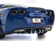 AWE Tuning C6 Chevrolet Corvette Z06/ZR1 Touring Edition Axle-Back Exhaust w/ Chrome Silver Tips AWE Tuning Axle Back