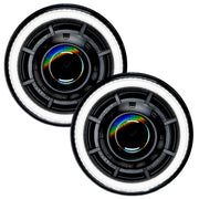 Oracle Oculus 7in Bi-LED Projector Headlights for Jeep Wrangler JK - 6000K ORACLE Lighting Headlights