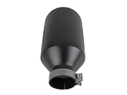 aFe Power MACH Force-Xp 409 Stainless Steel Clamp-on Exhaust Tip Black aFe Tips