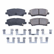 Power Stop 15-19 Ford Mustang Rear Z17 Evolution Ceramic Brake Pads w/Hardware PowerStop Brake Pads - OE