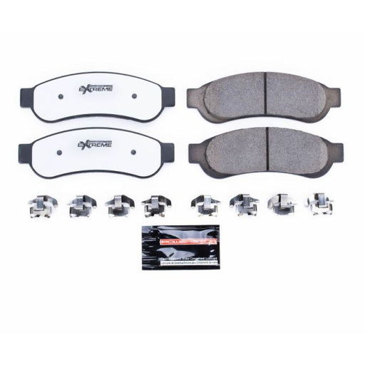 Power Stop 10-12 Ford F-250 Super Duty Rear Z36 Truck & Tow Brake Pads w/Hardware PowerStop Brake Pads - Performance