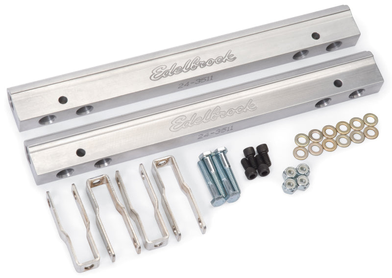 Edelbrock Fuel Rail Kit for EFI SB Chrysler 340/360 for Use w/ 28155 Edelbrock Fuel Rails