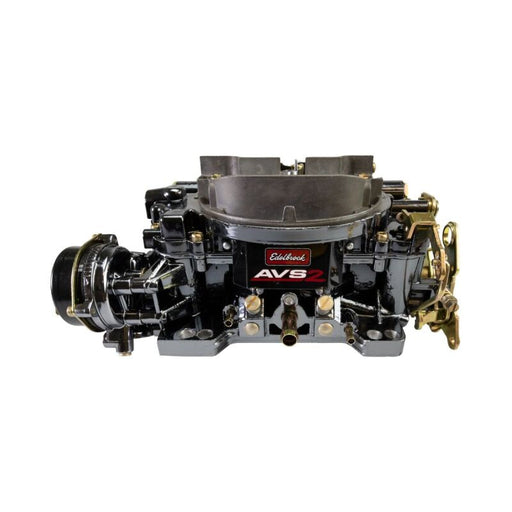 Edelbrock Carburetor AVS2 Series 650 CFM Electric Choke - Black Plasma Finish Edelbrock Carburetors