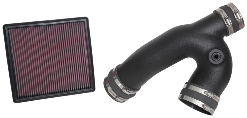 K&N 18-19 Ford F-150 EcoBoost V6-3.5L F/I Performance Air Intake System K&N Engineering Cold Air Intakes