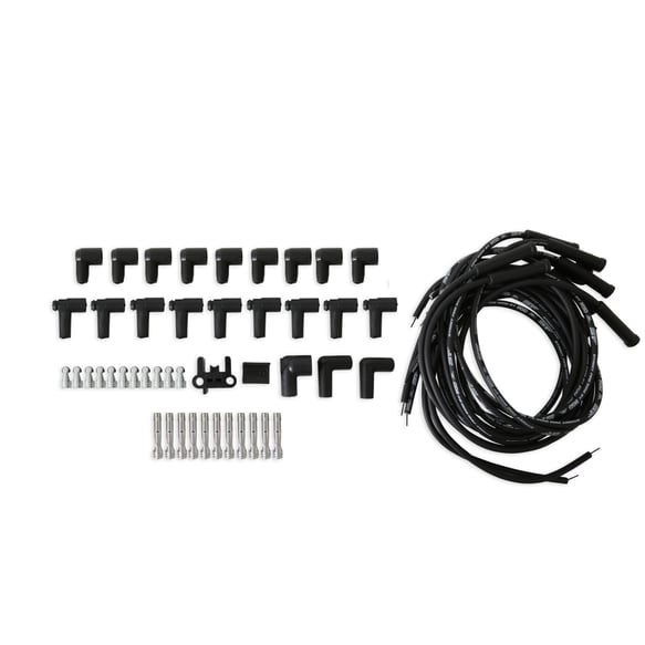 Street-Fire Wire Set V8 Multi-Angle, Sock/HEI Univ 5551 MSD Autoparts