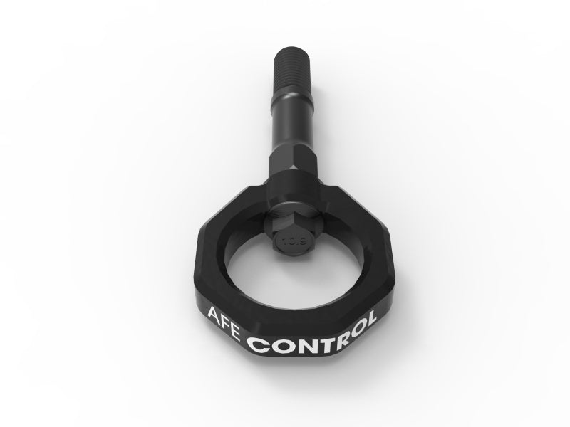 aFe Control Rear Tow Hook (Black) aFe Tow Hooks