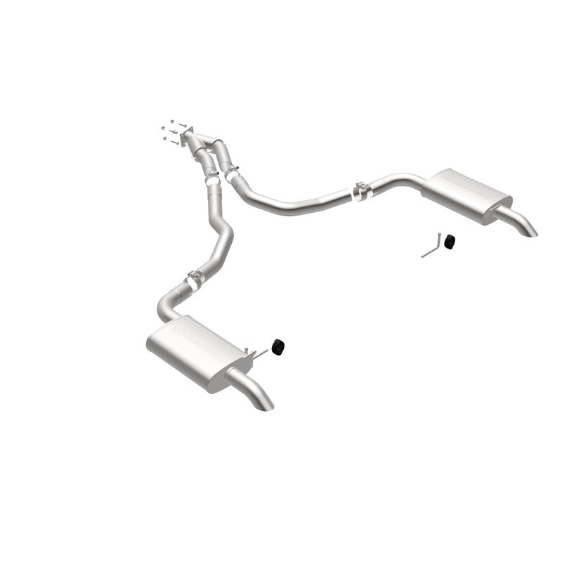 MagnaFlow 75-79 Chevy Corvette V8 5.7L Dual Split Rear Exit Stainless Cat-Back Perf Exhaust Magnaflow Catback
